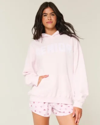 Sudadera con capucha oversize para personas mayores