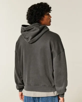 Sudadera con capucha y apliques Baggy Cinch Star
