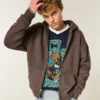 Sudadera con capucha y cremallera Sudadera con capucha y cremallera