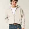 Sudadera con capucha y cremallera