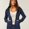 Sudadera con capucha y cremallera