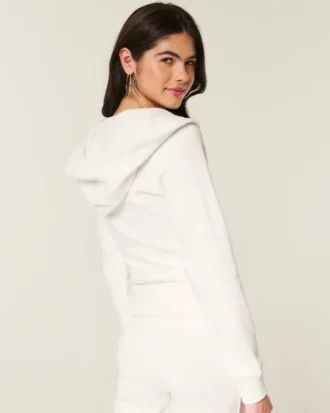 Sudadera con capucha y cremallera