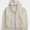 Sudadera con capucha y cremallera