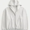 Sudadera con capucha y cremallera