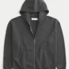 Sudadera con capucha y cremallera