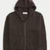 Sudadera con capucha y cremallera