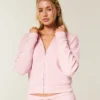 Sudadera con capucha y cremallera Always Cozy Waffle de Gilly Hicks
