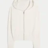 Sudadera con capucha y cremallera Always Cozy Waffle de Gilly Hicks
