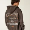 Sudadera con capucha y cremallera Boxy McLaren Graphic