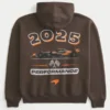 Sudadera con capucha y cremallera Boxy McLaren Graphic