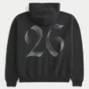 Sudadera con capucha y cremallera con estampado «Boxy Class of 26»