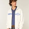Sudadera con capucha y cremallera con estampado Boxy Volkswagen Racing
