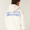 Sudadera con capucha y cremallera con estampado Boxy Volkswagen Racing