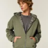 Sudadera con capucha y cremallera con forro de sherpa Hollister x Crocs