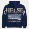 Sudadera con capucha y cremallera con gráfico del Chelsea Football Club