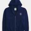 Sudadera con capucha y cremallera con gráfico del Chelsea Football Club