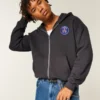 Sudadera con capucha y cremallera con gráfico del Paris Saint-Germain F.C.
