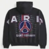 Sudadera con capucha y cremallera con gráfico del Paris Saint-Germain F.C.
