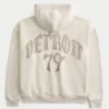 Sudadera con capucha y cremallera Detroit 79 Graphic