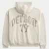 Sudadera con capucha y cremallera Detroit 79 Graphic