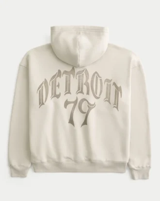 Sudadera con capucha y cremallera Detroit 79 Graphic