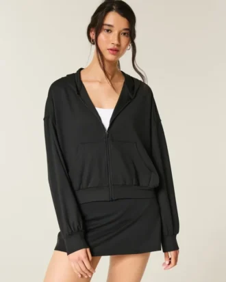 Sudadera con capucha y cremallera fácil de Gilly Hicks Active Recharge