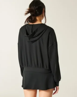 Sudadera con capucha y cremallera fácil de Gilly Hicks Active Recharge