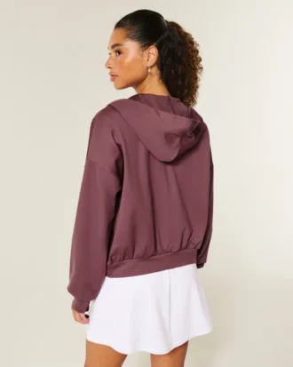Sudadera con capucha y cremallera fácil de Gilly Hicks Active Recharge