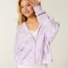 Sudadera con capucha y cremallera fácil de usar
