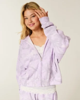 Sudadera con capucha y cremallera fácil de usar