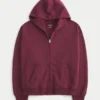Sudadera con capucha y cremallera fácil de usar