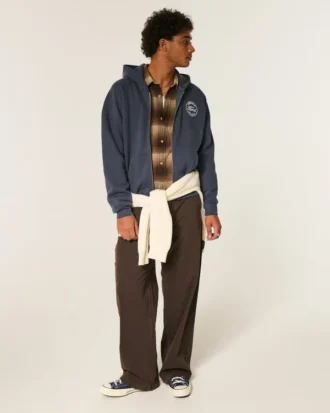 Sudadera con capucha y cremallera Ford Graphic