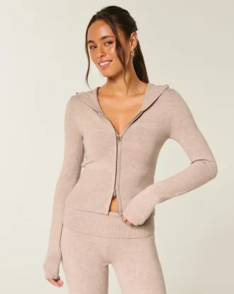 Sudadera con capucha y cremallera Gilly Hicks