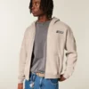 Sudadera con capucha y cremallera NASCAR con estampado