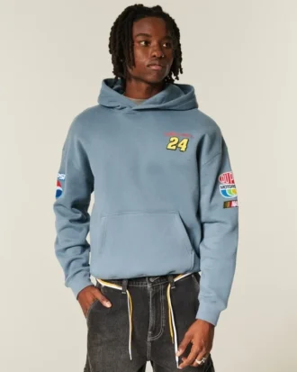 Sudadera con capucha y cremallera NASCAR Jeff Gordon