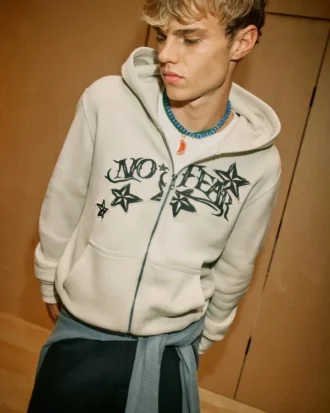 Sudadera con capucha y cremallera No Fear Graphic