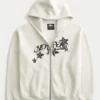 Sudadera con capucha y cremallera No Fear Graphic