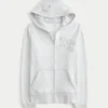 Sudadera con capucha y cremallera NYC Graphic