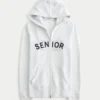 Sudadera con capucha y cremallera para personas mayores