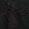 Sudadera con capucha y cremallera recta con estampado Good Luck