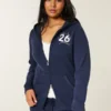 Sudadera con capucha y cremallera Senior ’26 Graphic