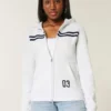 Sudadera con capucha y cremallera Slim Striped