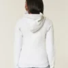 Sudadera con capucha y cremallera Slim Striped