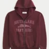 Sudadera con capucha y cremallera South Lake Panthers Graphic