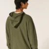 Sudadera con capucha y cremallera térmica