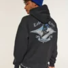 Sudadera con capucha y estampado Boxy Lake Tahoe Snowboard
