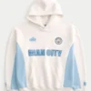 Sudadera con capucha y estampado Boxy Manchester City F.C. Sudadera con capucha y estampado Boxy Manchester City F.C.