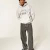 Sudadera con capucha y estampado «Boxy Senior Year 2026»