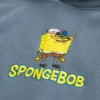 Sudadera con capucha y estampado cuadrado de Bob Esponja Sudadera con capucha y estampado cuadrado de Bob Esponja