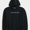 Sudadera con capucha y estampado cuadrado Hollister x Taco Bell